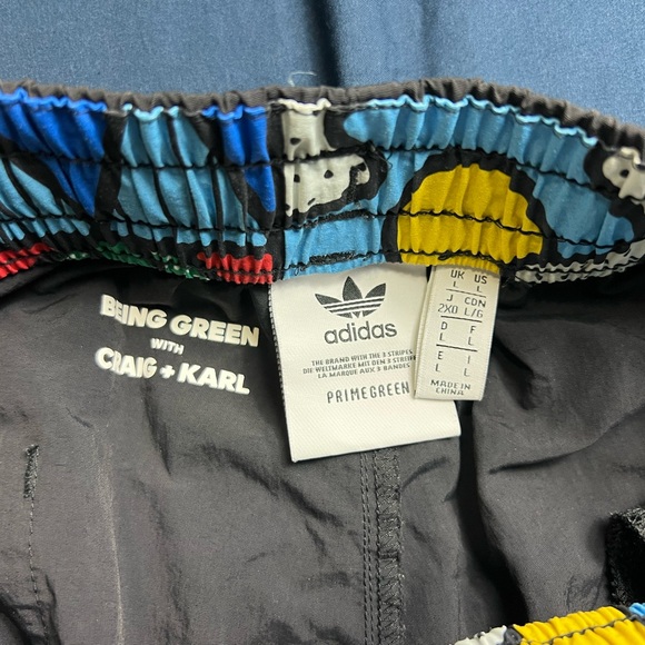 Adidas Shorts Mens L Large Being Green With Craig & Karl Prime Green - Picture 8 of 11